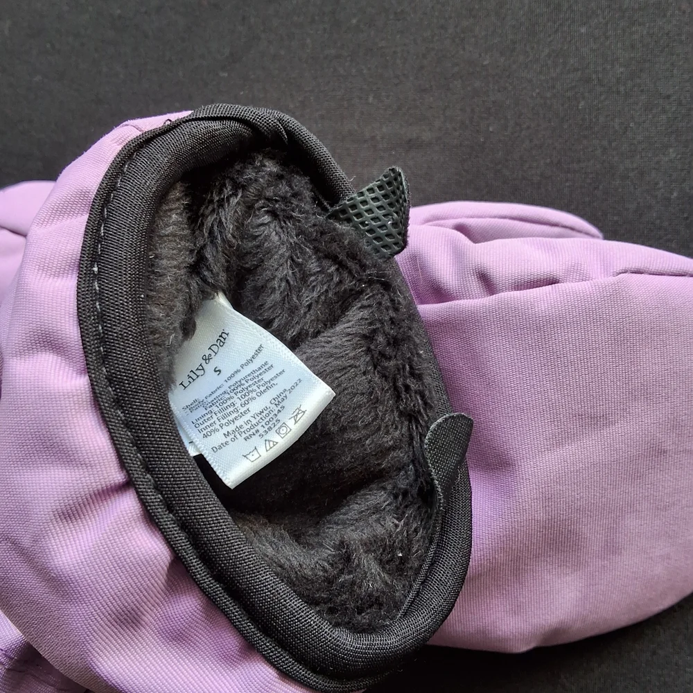 Kids Purple Mittens